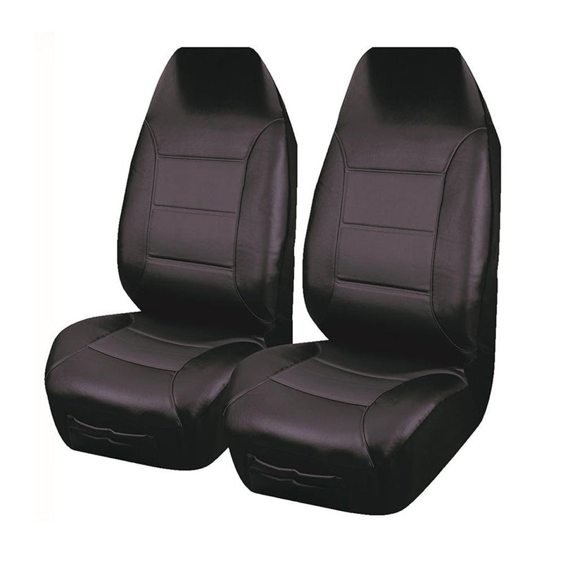 UNIVERSAL FRONT SEAT COVERS  SIZE 60/25 BLACK EL TORO SERIES II Payday Deals