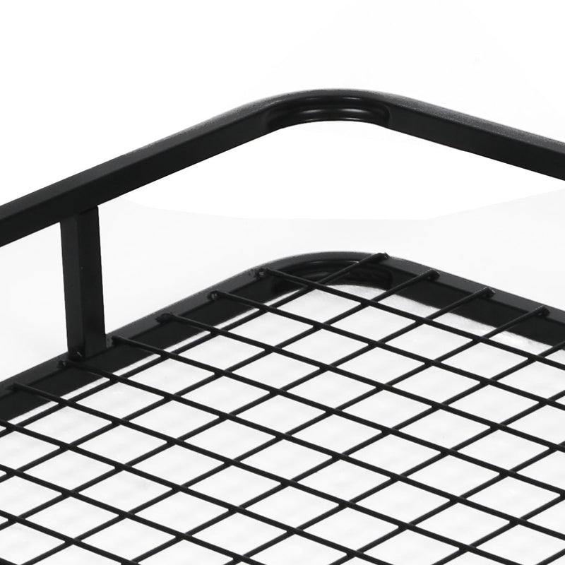 Universal Roof Rack Basket Heavy duty  Steel Luggage Carrier Cage Vehicle Cargo Payday Deals
