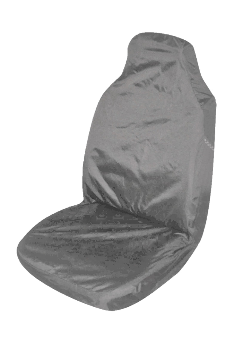Universal Supreme Throwover Seat Cover Canvas - Grey Payday Deals