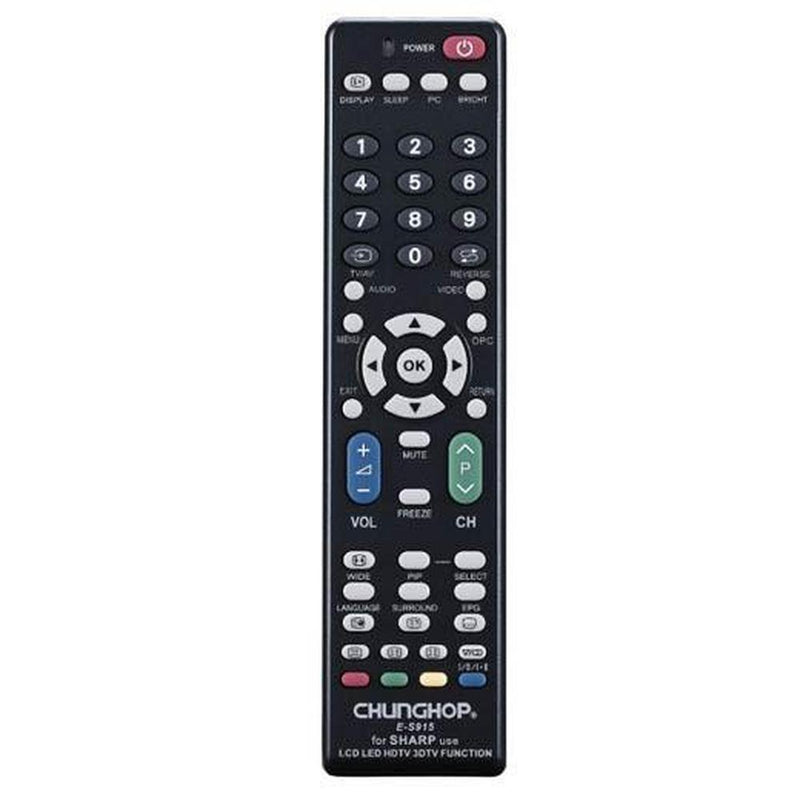 Universal TV Remote Control For Sharp LCD LED Smart HDTV HD Plasma UHD Payday Deals