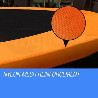 UP-SHOT 12ft Trampoline Replacement Padding Orange Inside/Outside Net Design Payday Deals