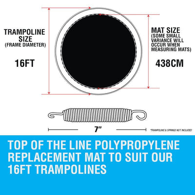 Up-Shot 16ft Replacement Trampoline Mat 16ft Payday Deals