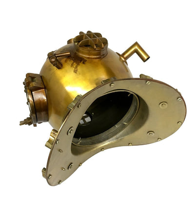 US Navy Mark V Diving Helmet – Brass Antique Finish Payday Deals