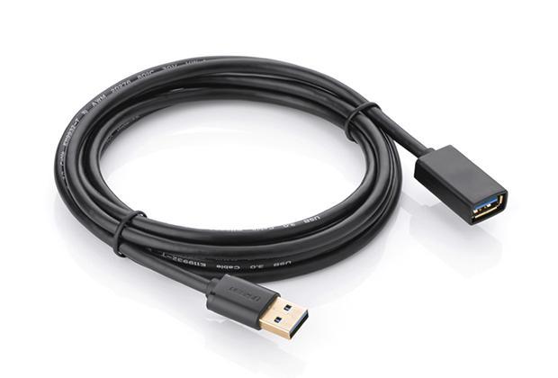 UGREEN USB 3.0 Extension Male to Female Cable 1m Black (10368) Payday Deals