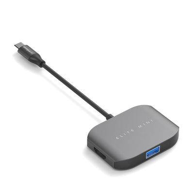 USB-C Multi-port Adapter (HDMI + USB 3.0 + USB 2.0)- Space Grey, Aluminium Design Payday Deals