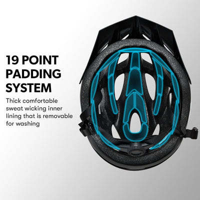 VALK Mountain Bike Helmet Medium 56-58cm Bicycle MTB Cycling Safety Accessories Payday Deals
