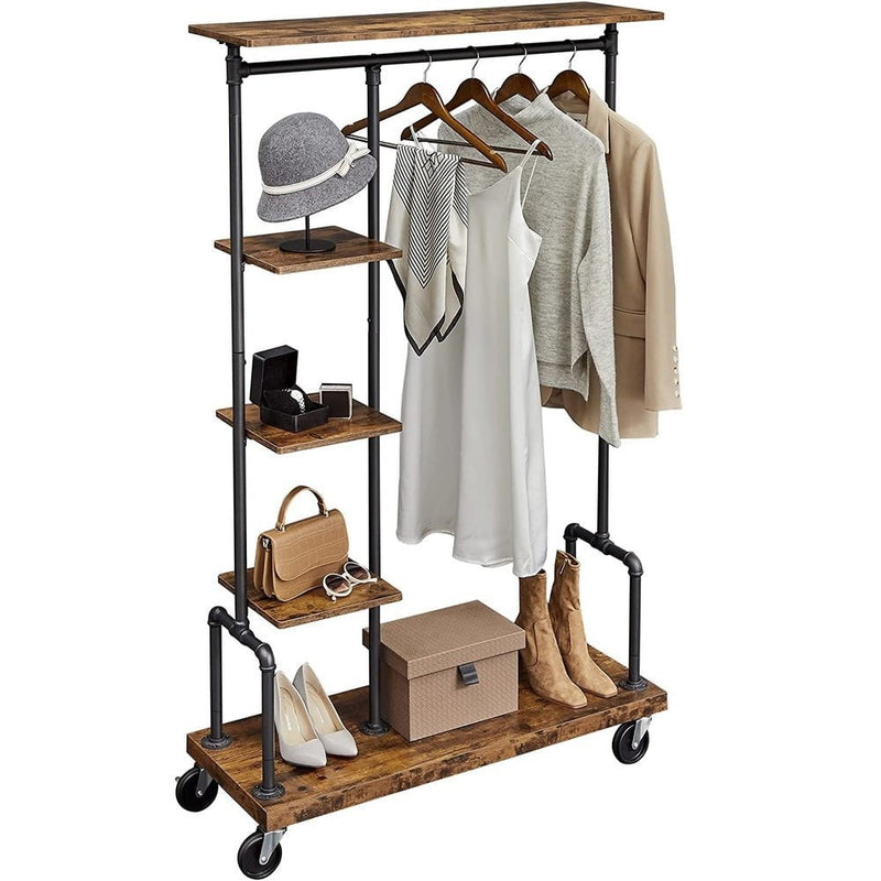 VASAGLE Clothes Rack Rustic Brown HSR66BX Payday Deals