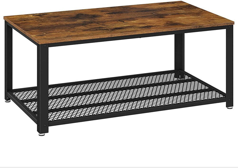 VASAGLE Coffee Table Rustic Brown LCT61X Payday Deals