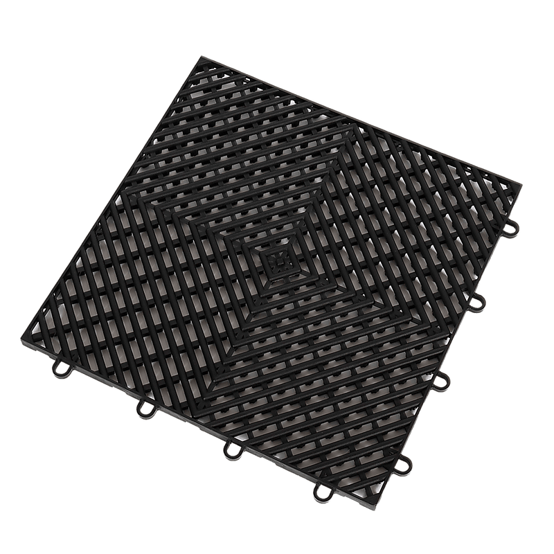 Vented Garage Floor Tiles | Snow Water Drainage | 30x30cm Payday Deals