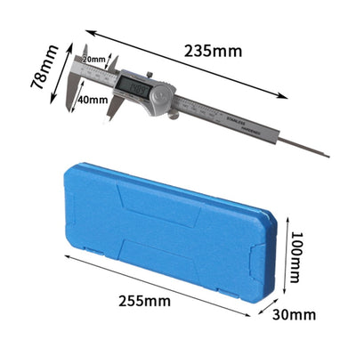 Vernier Caliper Digital Stainless Steel Industrial LCD IP54 Waterproof 150MM Payday Deals