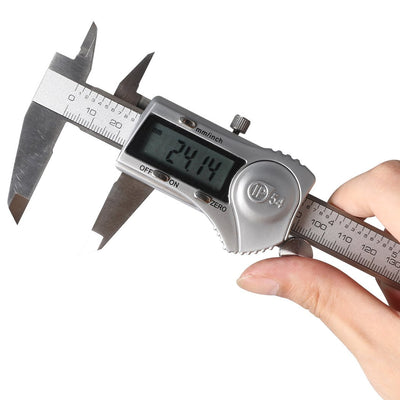 Vernier Caliper Digital Stainless Steel Industrial LCD IP54 Waterproof 150MM Payday Deals