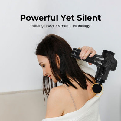 Verpeak Massage Gun - LCD - 17V (Carbon-Fibre) VP-MG-101 Payday Deals