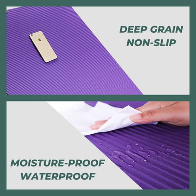 Verpeak NBR Yoga Mat 2.0CM Purple VP-MT-125-AC Payday Deals