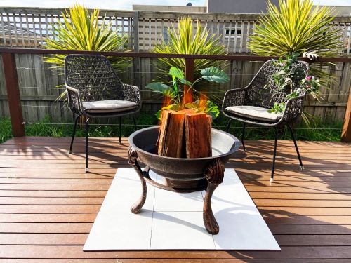 Vesuvius Firepit BBQ with Lid Payday Deals