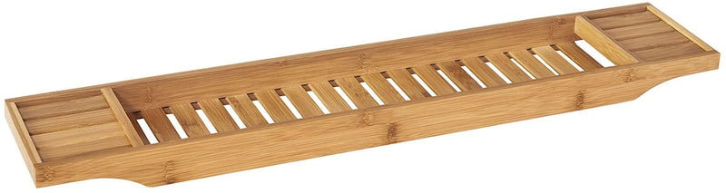 VIKUS Bamboo Bath Caddy, Tray,Organiser Natural Payday Deals