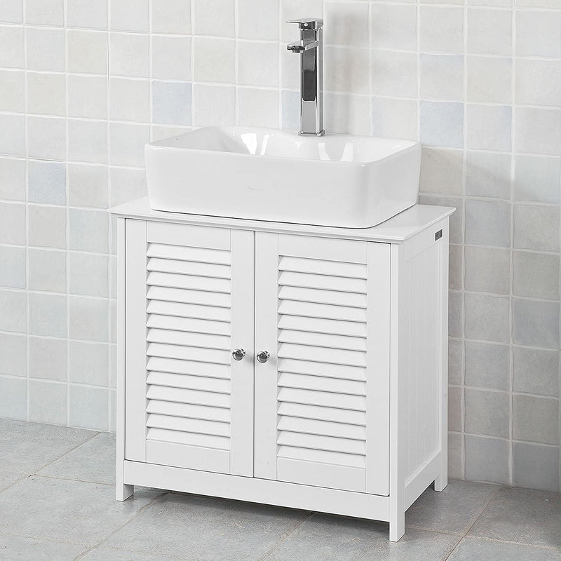 VIKUS Bathroom Cabinet White 58 x 60 x 34 cm Payday Deals
