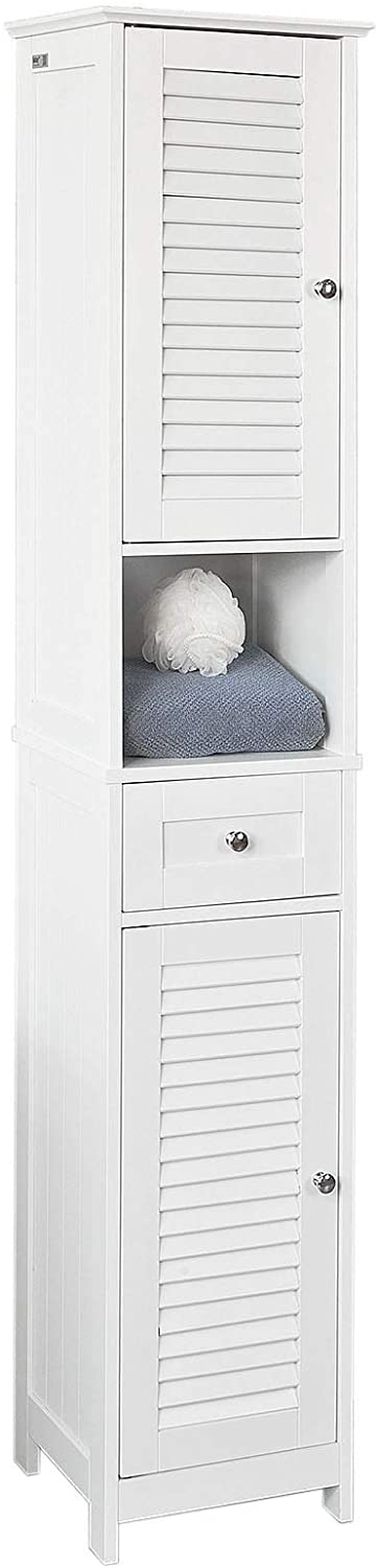 VIKUS Freestanding Tall Bathroom Cabinet 170x32x30 cm Payday Deals