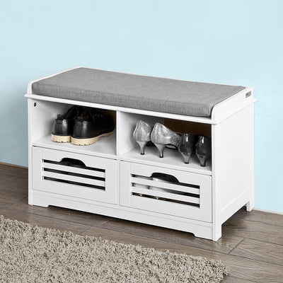 VIKUS Shoe Rack with Drawers, Shelf and Storage Bench Payday Deals