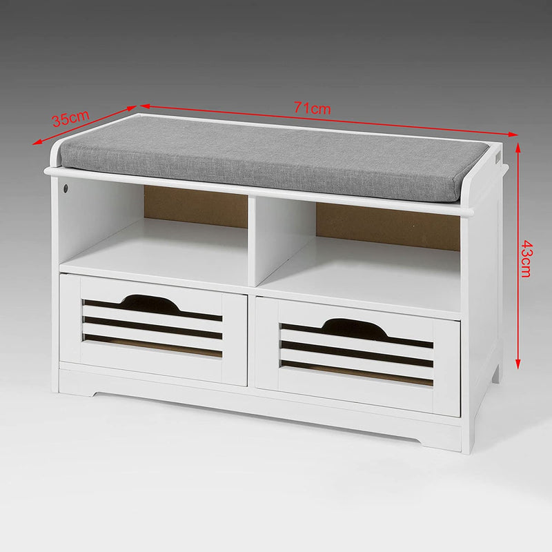 VIKUS Shoe Rack with Drawers, Shelf and Storage Bench Payday Deals