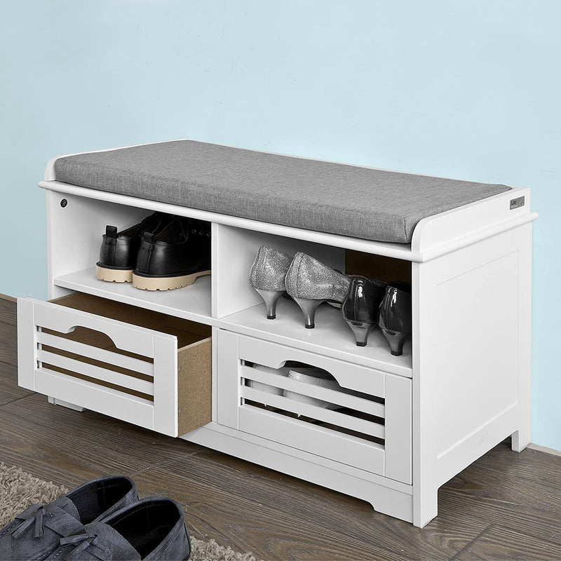 VIKUS Shoe Rack with Drawers, Shelf and Storage Bench Payday Deals