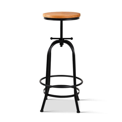 Vintage Bar Stool Retro Barstools Industrial Kitchen Counter Dining Chair
