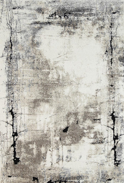 Vision Grey and Beige Abstract Rug 160x230cm