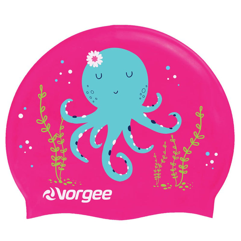 Vorgee Character Silicone Swimming Cap Octopus Outdoor Water Sports Payday Deals