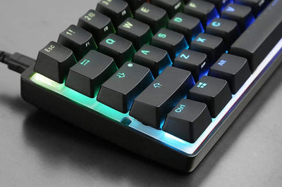 Vortex Poker 3 RGB Mechanical Gaming Keyboard Cherry MX Blue Switch VTK-6100R-BLBK Payday Deals