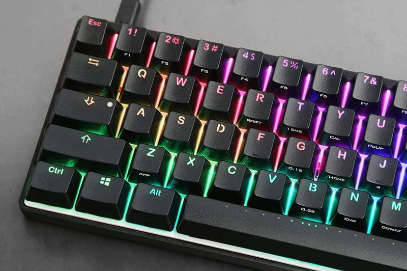 Vortex Poker 3 RGB Mechanical Gaming Keyboard Cherry MX Blue Switch VTK-6100R-BLBK Payday Deals