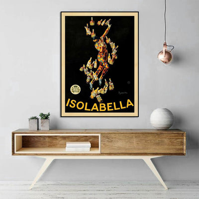 Wall Art 100cmx150cm Isolabella Black Frame Canvas Payday Deals