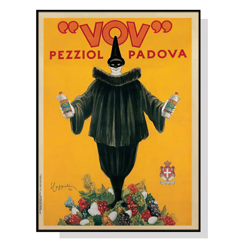 Wall Art 100cmx150cm Pezziol Padova Black Frame Canvas Payday Deals