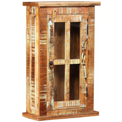 Wall Cabinet Solid Reclaimed Wood 44x21x72 cm Payday Deals