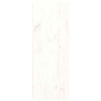 Wall Cabinet White 30x30x80 cm Solid Wood Pine Payday Deals
