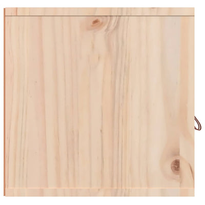 Wall Cabinets 2 pcs 80x30x30 cm Solid Wood Pine Payday Deals