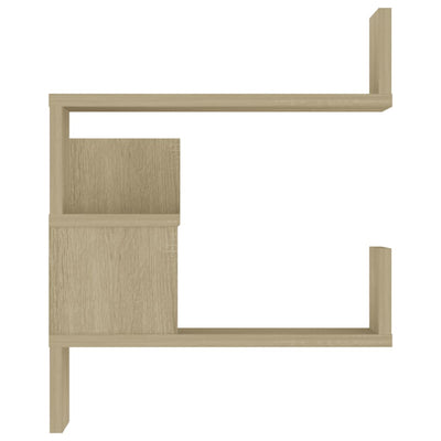 Wall Corner Shelves 2 pcs Sonoma Oak 40x40x50 cm Chipboard Payday Deals