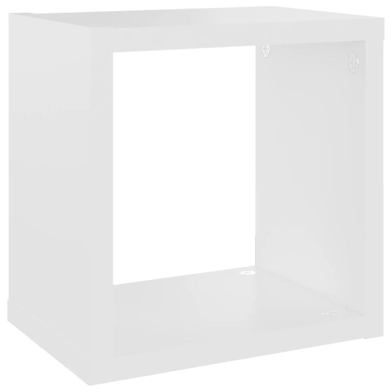 Wall Cube Shelves 6 pcs White 22x15x22 cm Payday Deals