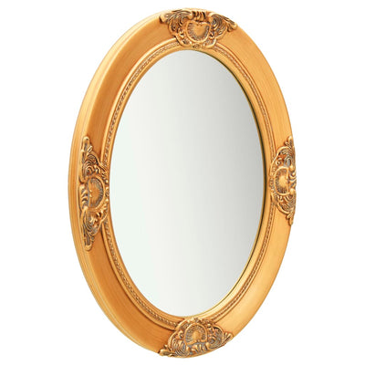 Wall Mirror Baroque Style 50x70 cm Gold Payday Deals