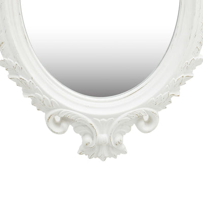 Wall Mirror Castle Style 56x76 cm White Payday Deals