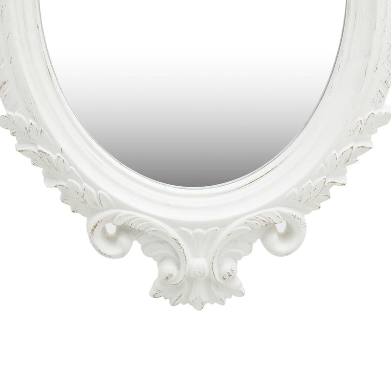 Wall Mirror Castle Style 56x76 cm White Payday Deals