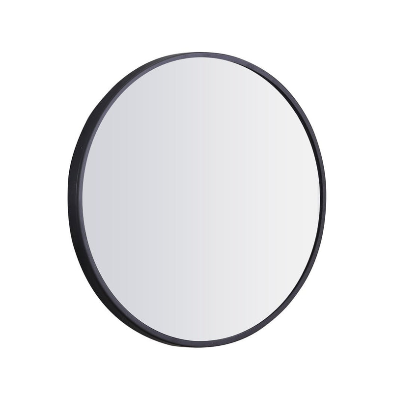 Wall Mirror Round Shaped Bathroom Makeup Mirrors Smooth Edge 50CM Payday Deals