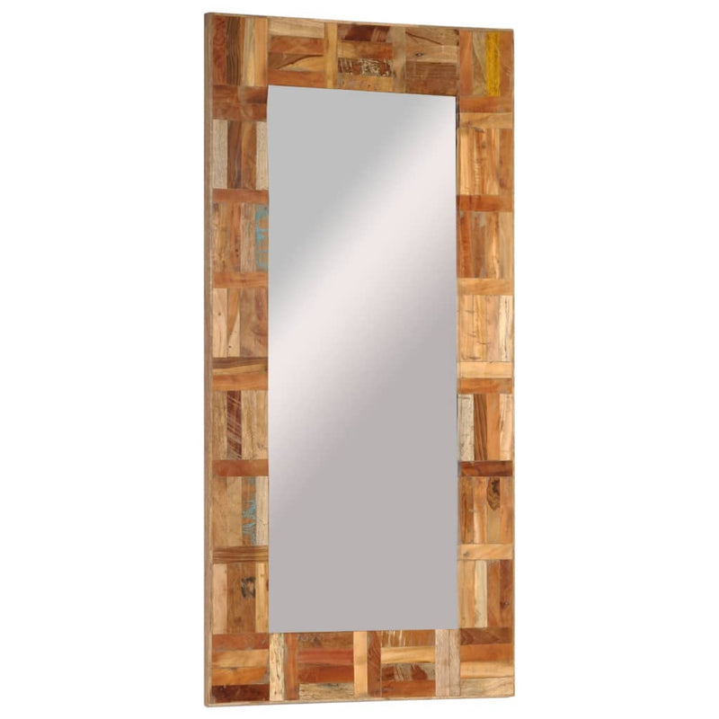 Wall Mirror Solid Wood Reclaimed 60x110 cm Payday Deals
