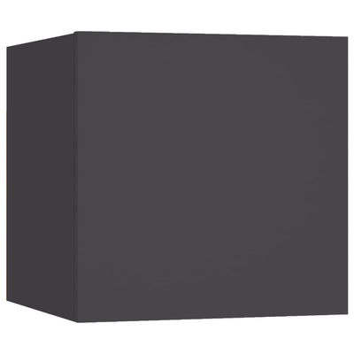 Wall Mounted TV Cabinet Grey 30.5x30x30 cm Payday Deals