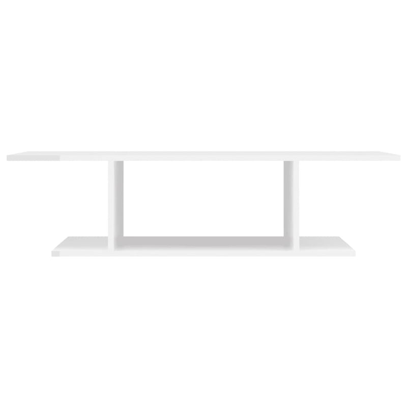 Wall Mounted TV Cabinet High Gloss White 103x30x26.5 cm Payday Deals