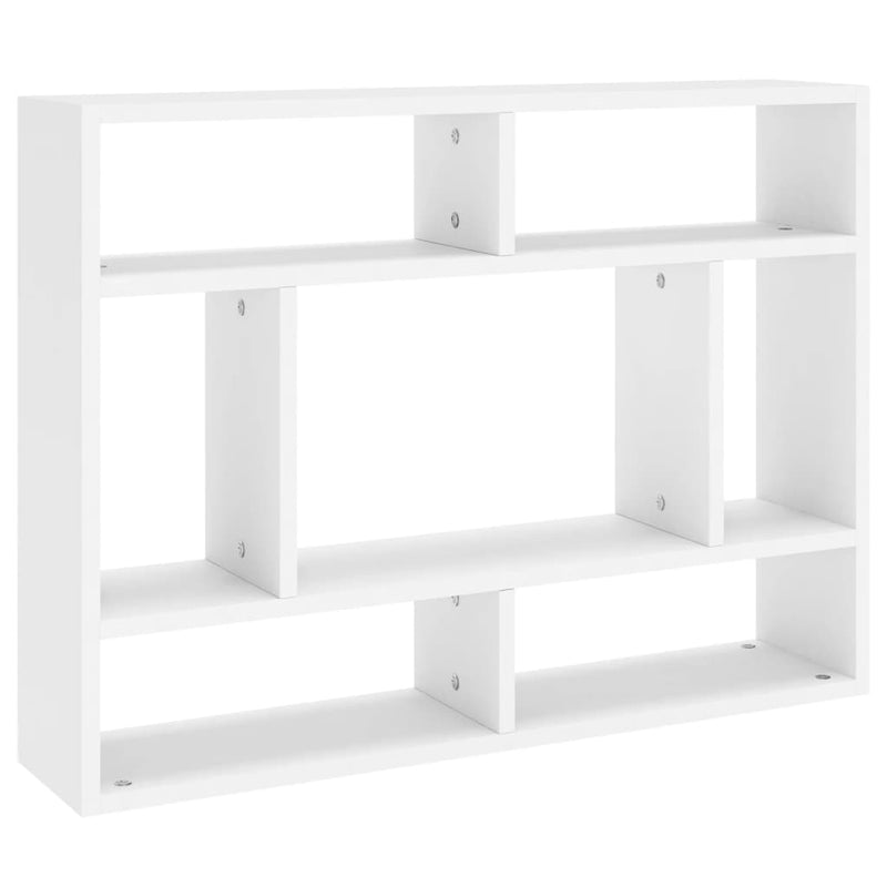 Wall Shelf White 75x16x55 cm Chipboard Payday Deals