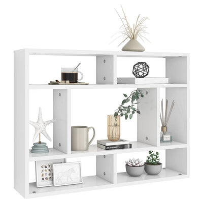 Wall Shelf White 75x16x55 cm Chipboard Payday Deals