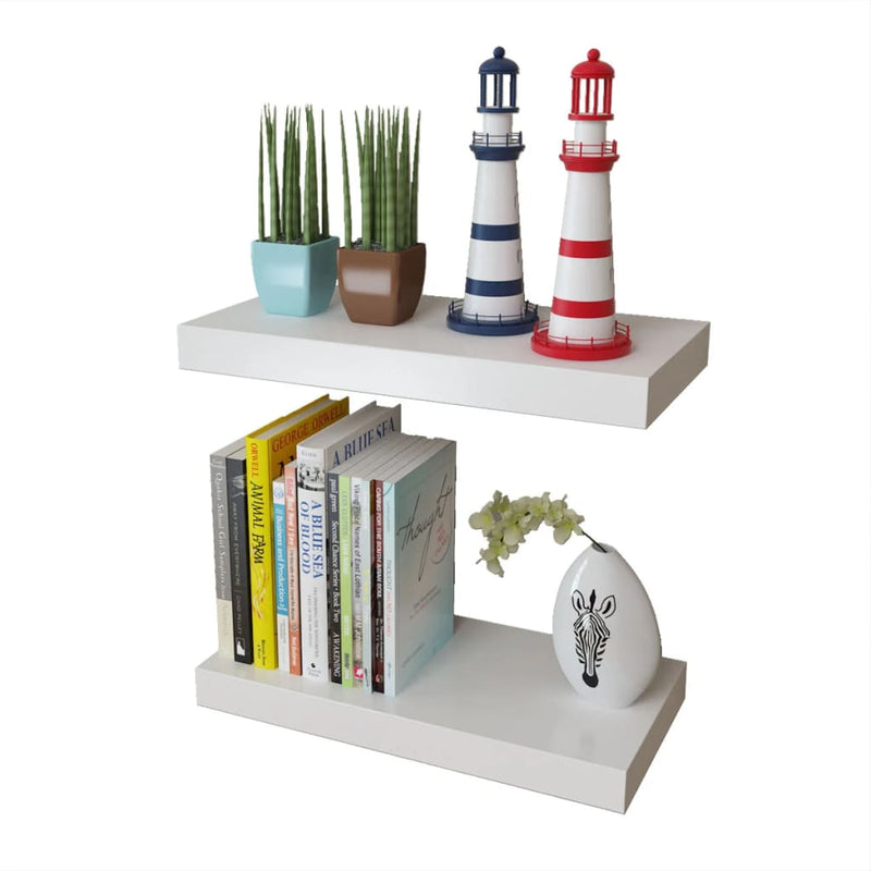 Wall Shelves 4 pcs White 40 cm Payday Deals