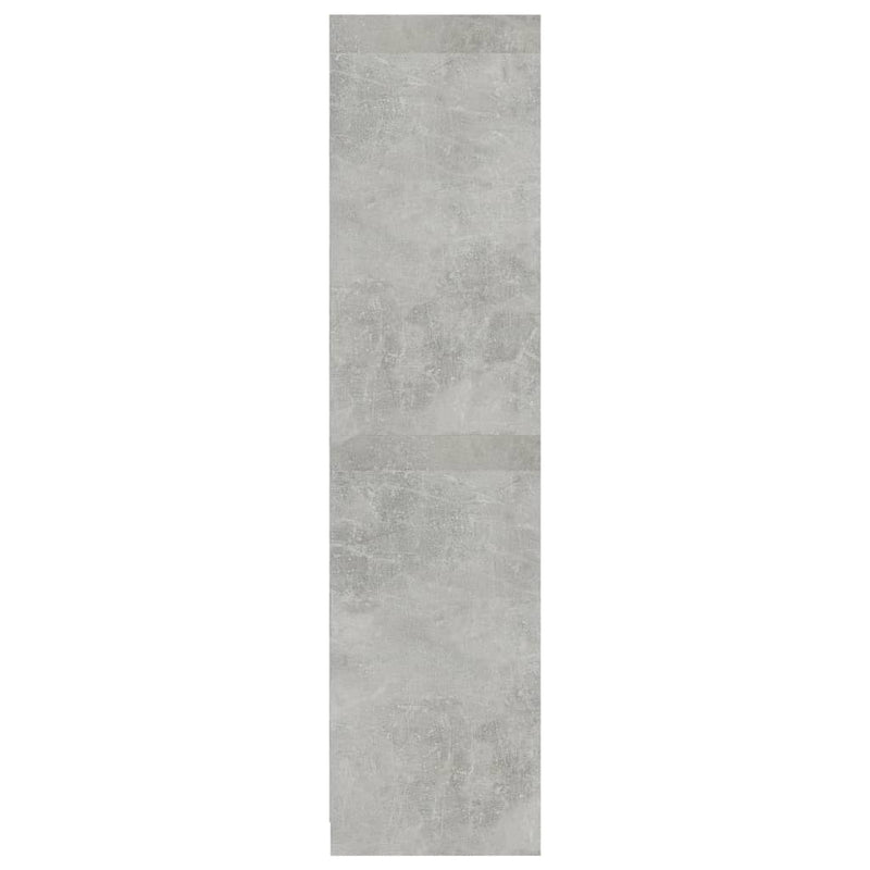 Wardrobe Concrete Grey 100x50x200 cm Engineered Wood Payday Deals