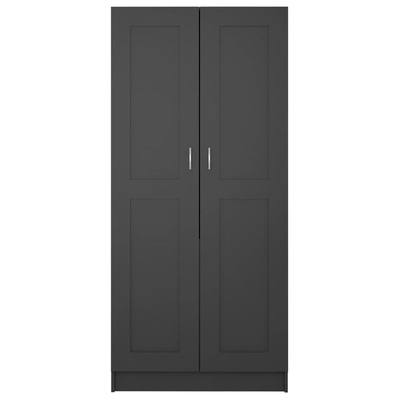 Wardrobe Grey 82.5x51.5x180 cm Chipboard Payday Deals