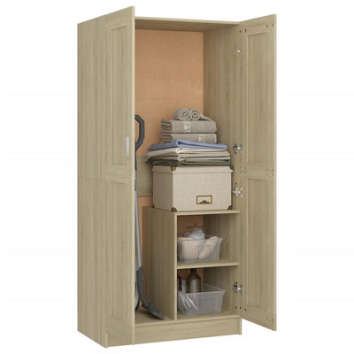 Wardrobe Sonoma Oak 82.5x51.5x180 cm Chipboard Payday Deals