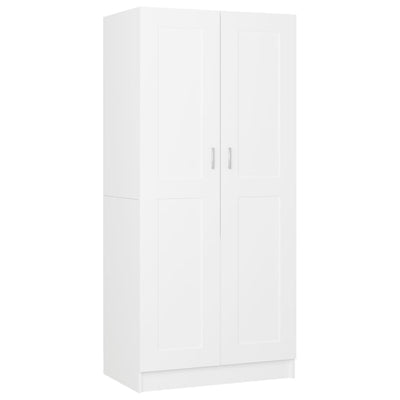 Wardrobe White 82.5x51.5x180 cm Chipboard Payday Deals